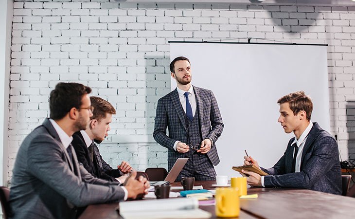 100+ Interview Questions For Managers &Amp; Interview Answers Independent Recruiter LLC | Staffing Agency group-men-thinking-talking-office